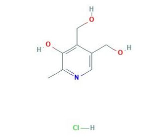 Pyridoxine hydrochloride (CAS 58-56-0) - chemical structure image