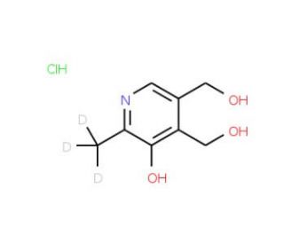 Pyridoxine-d3 Hydrochloride - chemical structure image