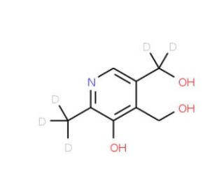 Pyridoxine-d5 (CAS 688302-31-0) - chemical structure image