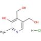 Pyridoxine Hydrochloride (CAS 58-56-0) - chemical structure image
