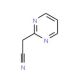 Pyrimidin-2-ylacetonitrile (CAS 1000564-45-3) - chemical structure image