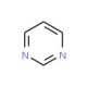 Pyrimidine (CAS 289-95-2) - chemical structure image