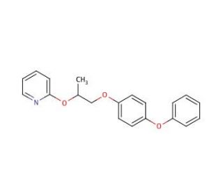 Pyriproxyfen (CAS 95737-68-1) - chemical structure image