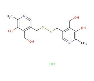 Pyrithioxin dihydrochloride (CAS 10049-83-9) - chemical structure image