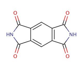 Pyromellitic diimide (CAS 2550-73-4) - chemical structure image