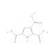 Pyrrole-2,3,5-tricarboxylic Acid (CAS 945-32-4) - chemical structure image