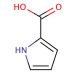 Pyrrole-2-carboxylic acid (CAS 634-97-9) - chemical structure image