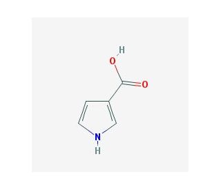 Pyrrole-3-carboxylic acid (CAS 931-03-3) - chemical structure image