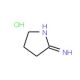 Pyrrolidin-2-imine hydrochloride (CAS 7544-75-4) - chemical structure image