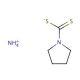 Pyrrolidinedithiocarbamic acid ammonium salt (CAS 5108-96-3) - chemical structure image