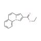 Pyrrolo[1,2-a]quinoline-2-carboxylic acid ethyl ester (CAS 76577-82-7) - chemical structure image