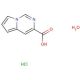 Pyrrolo[1,2-c]pyrimidine-3-carboxylic acid hydrochloride hydrate - chemical structure image