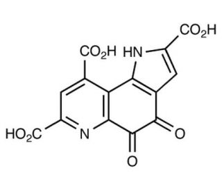 Pyrroloquinoline quinone (CAS 72909-34-3) - chemical structure image
