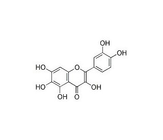 Quercetagetin (CAS 90-18-6) - chemical structure image