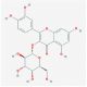 Quercetin 3-D-galactoside (CAS 482-36-0) - chemical structure image
