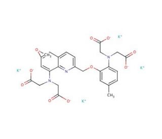 QUIN 2, Tetrapotassium Salt (CAS 73630-23-6) - chemical structure image