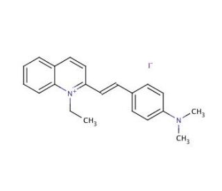 Quinaldine Red (CAS 117-92-0) - chemical structure image
