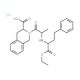 Quinapril Hydrochloride (CAS 82586-55-8) - chemical structure image
