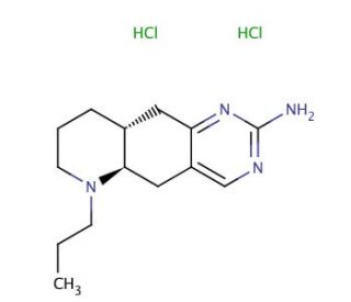 Quinelorane dihydrochloride (CAS 97548-97-5) - chemical structure image