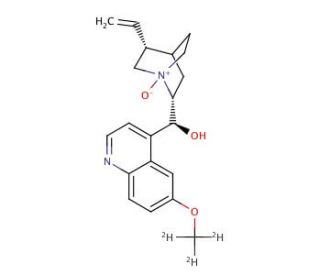 Quinidine-d3 N-Oxide - chemical structure image