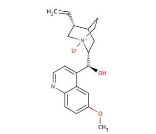 Quinidine N-Oxide (CAS 70116-00-6) - chemical structure image