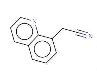 quinolin-8-ylacetonitrile (CAS 66819-06-5) - chemical structure image