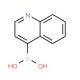 Quinoline-4-boronic acid (CAS 371764-64-6) - chemical structure image
