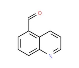 Quinoline-5-carboxaldehyde (CAS 22934-41-4) - chemical structure image