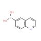 Quinoline-6-boronic acid (CAS 376581-24-7) - chemical structure image