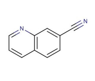 Quinoline-7-carbonitrile (CAS 67360-38-7) - chemical structure image