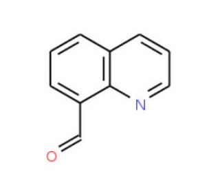 Quinoline-8-carbaldehyde (CAS 38707-70-9) - chemical structure image