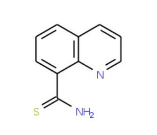 Quinoline-8-carbothioic acid amide (CAS 62216-06-2) - chemical structure image