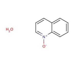Quinoline N-oxide hydrate (CAS 64201-64-5) - chemical structure image