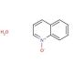 Quinoline N-oxide hydrate (CAS 64201-64-5) - chemical structure image