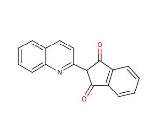 Quinoline yellow (CAS 8003-22-3) - chemical structure image