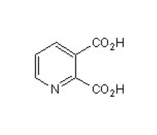 Quinolinic acid (CAS 89-00-9) - chemical structure image
