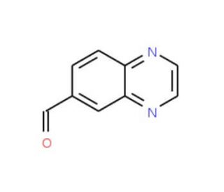 Quinoxaline-6-carbaldehyde (CAS 130345-50-5) - chemical structure image