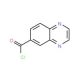 Quinoxaline-6-carbonyl chloride (CAS 258503-93-4) - chemical structure image