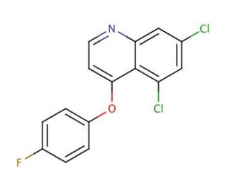 Quinoxyfen (CAS 124495-18-7) - chemical structure image