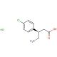 R-(+)-Baclofen hydrochloride (CAS 63701-55-3) - chemical structure image