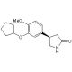 R-(−)-Rolipram (CAS 85416-75-7) - chemical structure image
