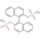 (R)-(−)-1,1′-Bi-2-naphthyl dimethanesulfonate (CAS 871231-48-0) - chemical structure image