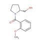 (R)-(+)-1-(2-Methoxybenzoyl)-2-pyrrolidinemethanol (CAS 207511-15-7) - chemical structure image