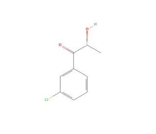 (R)-1-(3-Chlorophenyl)-2-hydroxy-1-propanone (CAS 291275-46-2) - chemical structure image