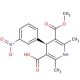 (R)-(−)-1,4-Dihydro-2,6-dimethyl-4-(3-nitrophenyl)-3,5-pyridinedicarboxylic Acid Monomethyl Ester (CAS 76093-33-9) - chemical