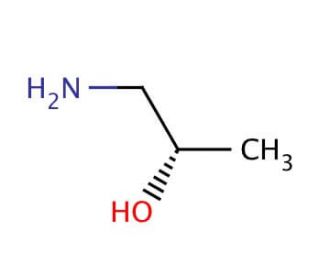 (R)-(&minus;)-1-Amino-2-propanol (CAS 2799-16-8) - chemical structure image