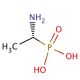 (R)-(−)-1-Aminoethylphosphonic acid (CAS 60687-36-7) - chemical structure image
