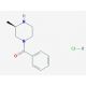 (R)-1-Benzoyl-3-methylpiperazine hydrochloride (CAS 474010-60-1) - chemical structure image