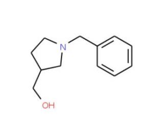 (R)-1-benzyl-beta-prolinol (CAS 303111-43-5) - chemical structure image