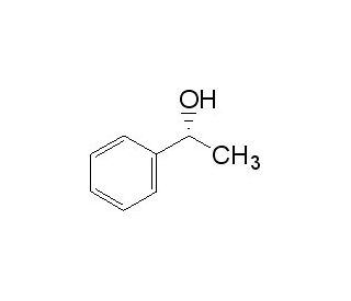 (R)-(&plus;)-1-Phenylethanol (CAS 1517-69-7) - chemical structure image